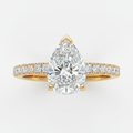 Fiorella Boutique™ Bianca Pear Ring